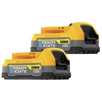 BATTERIES AND CHARGERS | Dewalt DCBP034-2 20V MAX POWERSTACK Compact Lithium-Ion Battery (2-Pack)